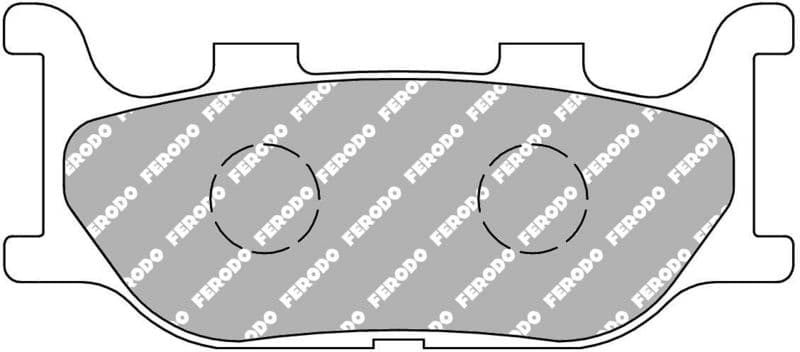 set placute frana,frana disc FERODO FDB2003EF