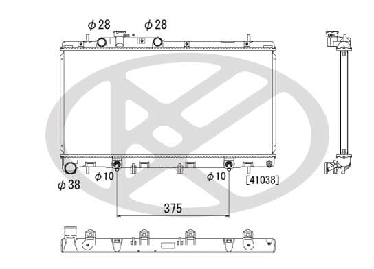 Radiator, racire motor KOYORAD PL091335