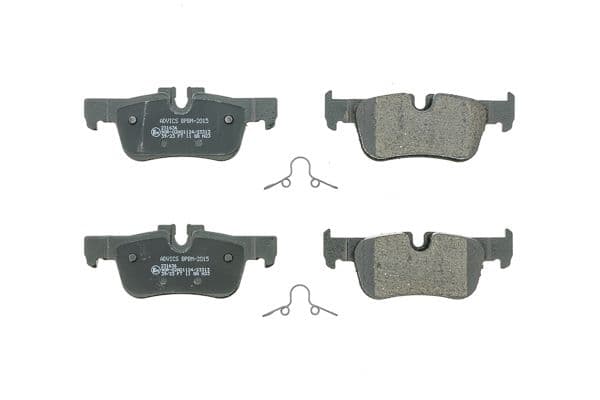 set placute frana,frana disc AISIN Premium ADVICS by BPBM-2015