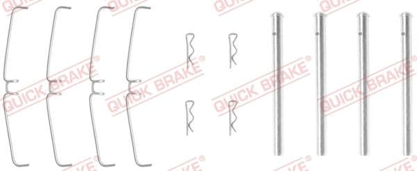 Set accesorii, placute frana QUICK BRAKE 109-0965