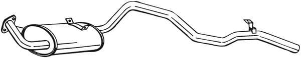 Toba esapament finala BOSAL 286-013