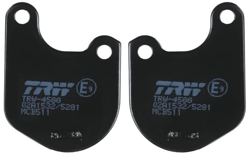 set placute frana,frana disc TRW Organic Allround MCB511