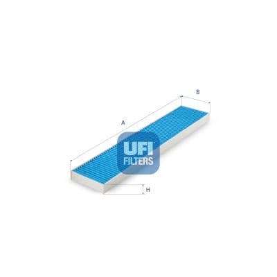 Filtru, aer habitaclu UFI ARGENTIUM 34.413.00
