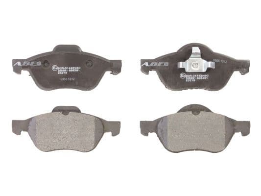 set placute frana,frana disc ABE C1R019ABE