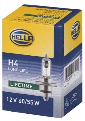 Bec, far faza lunga HELLA LONG LIFE UP TO 3x LONGER LIFETIME 8GJ 002 525-481