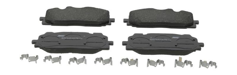 set placute frana,frana disc JURID 573773J