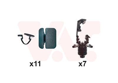 Set montaj, capota motor VAN WEZEL 1949797