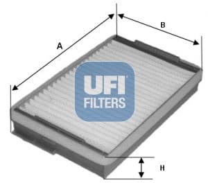 Filtru, aer habitaclu UFI 53.139.00