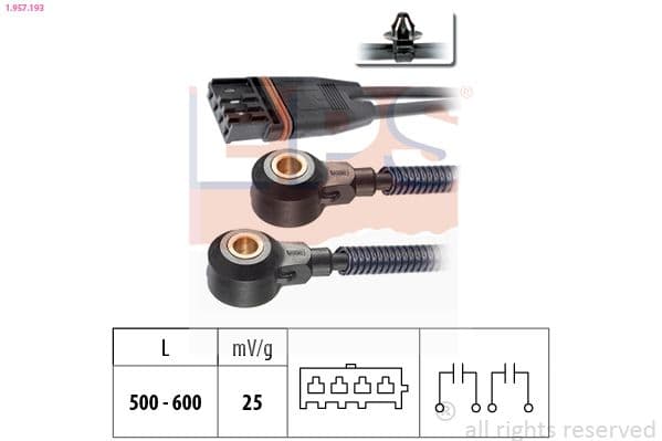 Senzor batai EPS Made in Italy - OE Equivalent 1.957.193