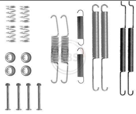 Set accesorii, sabot de frana ABS 0726Q