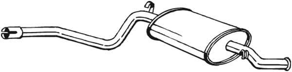 Toba esapament finala BOSAL 280-327