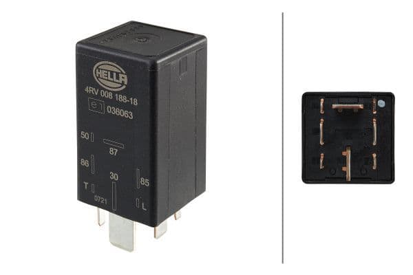 unitate de control,bujii incandescente HELLA 4RV 008 188-181
