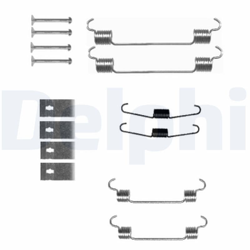 Set accesorii, sabot de frana DELPHI LY1343