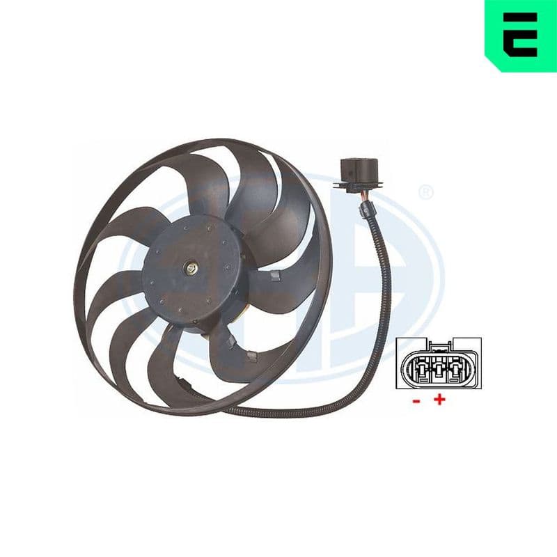 Ventilator, radiator ERA 352051