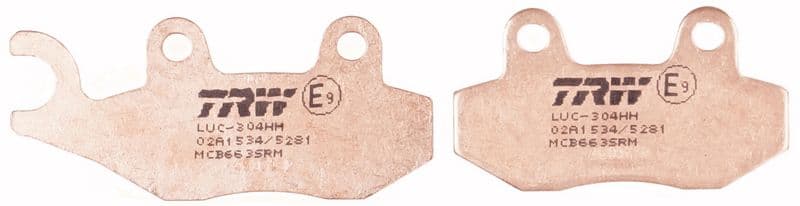 set placute frana,frana disc TRW Sinter Maxi Scooter MCB663SRM