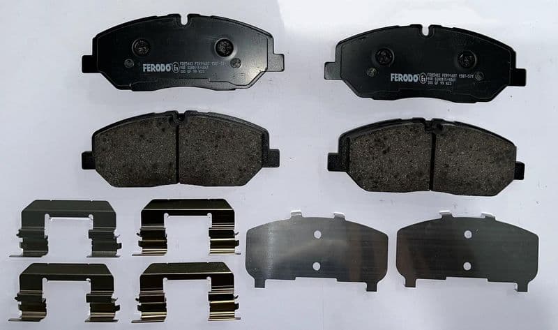 set placute frana,frana disc FERODO PREMIER ECO FRICTION FDB5403