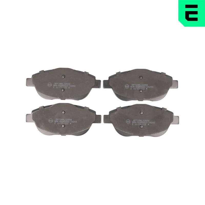 set placute frana,frana disc OPTIMAL BP-12558