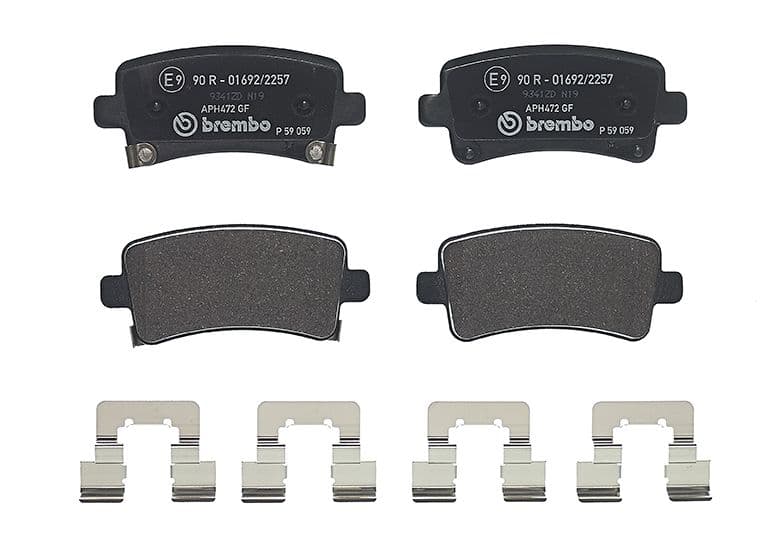 set placute frana,frana disc BREMBO PRIME LINE P 59 059