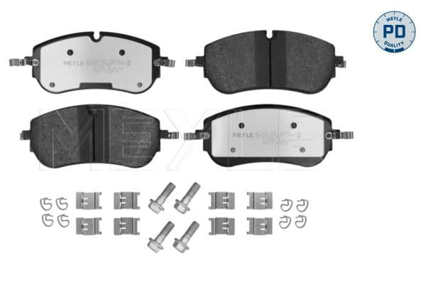 set placute frana,frana disc MEYLE -PD: Advanced performance and design. 025 265 1120/PD