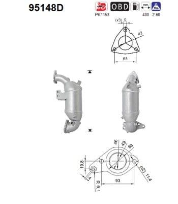 Catalizator AS-PL 95148D