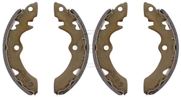 Set saboti frana, frana de mana ABS 8977