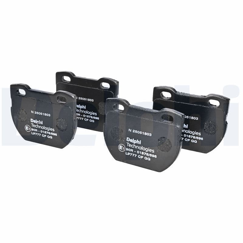 set placute frana,frana disc DELPHI LP777
