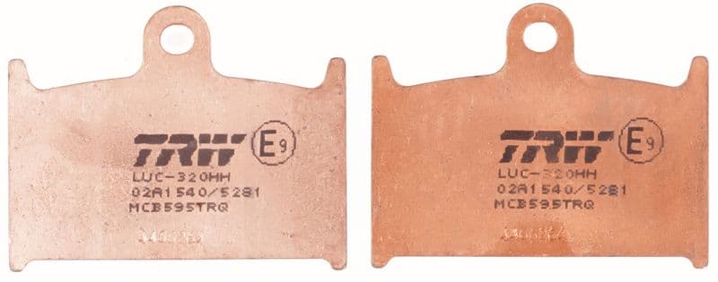 set placute frana,frana disc TRW MCB595TRQ