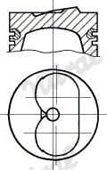 Piston NÜRAL 87-783800-30