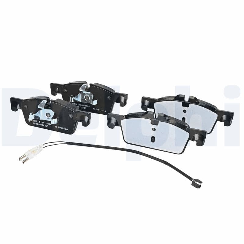 set placute frana,frana disc DELPHI LP2248