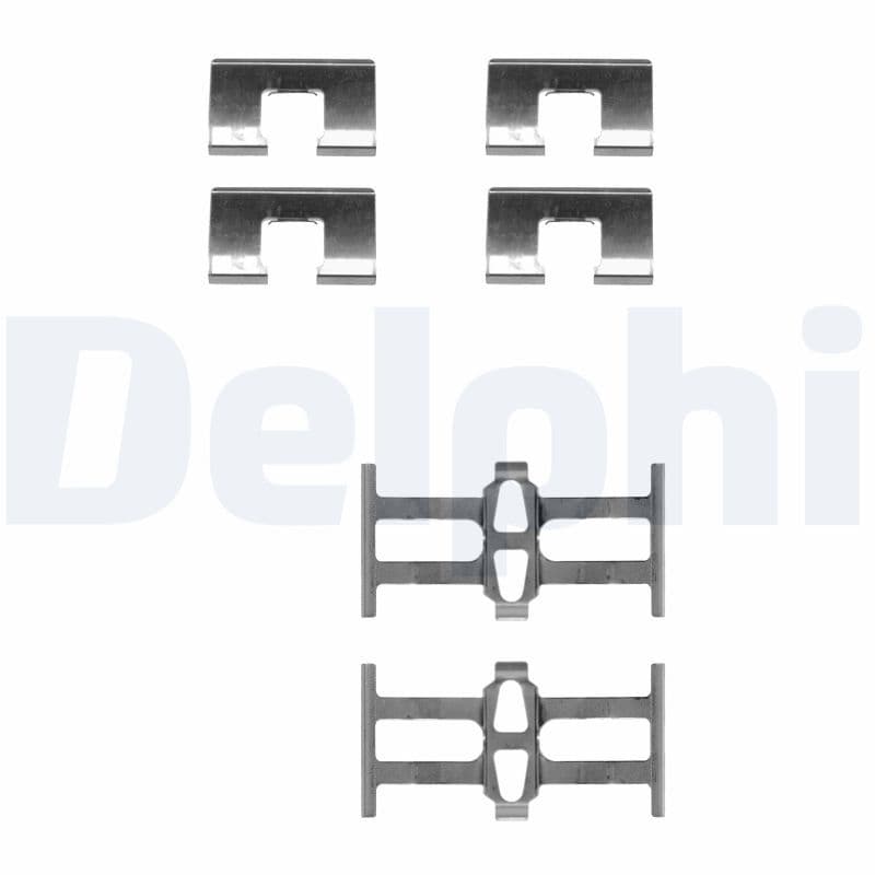 Set accesorii, placute frana DELPHI LX0208