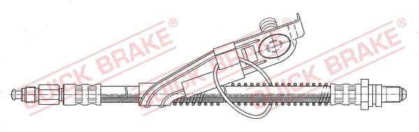 Furtun frana QUICK BRAKE 42.917