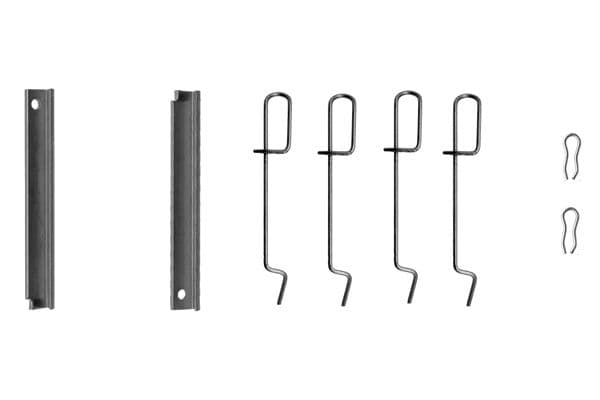 Set accesorii, placute frana BOSCH 1 987 474 135