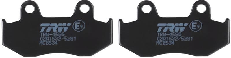 set placute frana,frana disc TRW Organic Allround MCB534