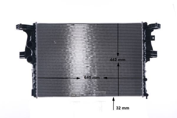 Radiator, racire motor MAHLE BEHR CR 2087 000S