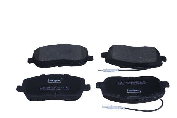 set placute frana,frana disc MAXGEAR 19-0616