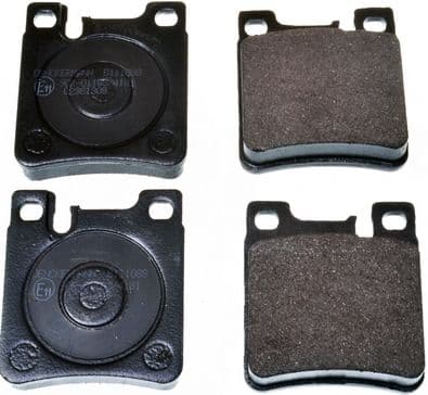 set placute frana,frana disc DENCKERMANN B111088