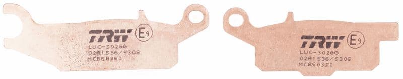 set placute frana,frana disc TRW Sinter Offroad MCB803SI