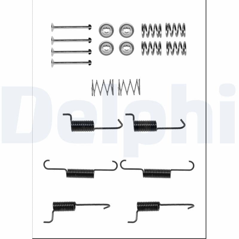set accesorii, saboti frana parcare DELPHI LY1317
