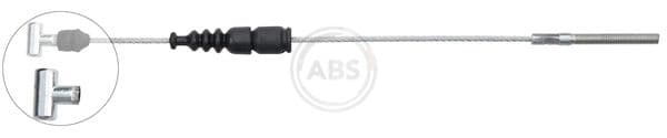 Cablu, frana de parcare ABS K12881