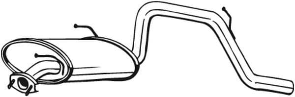 Toba esapament finala BOSAL 219-381