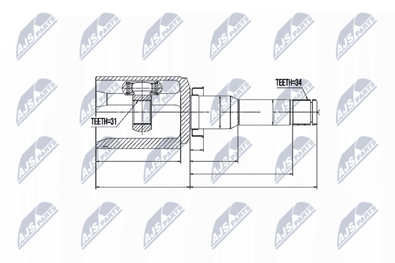 Set articulatie, planetara NTY NPW-DW-017