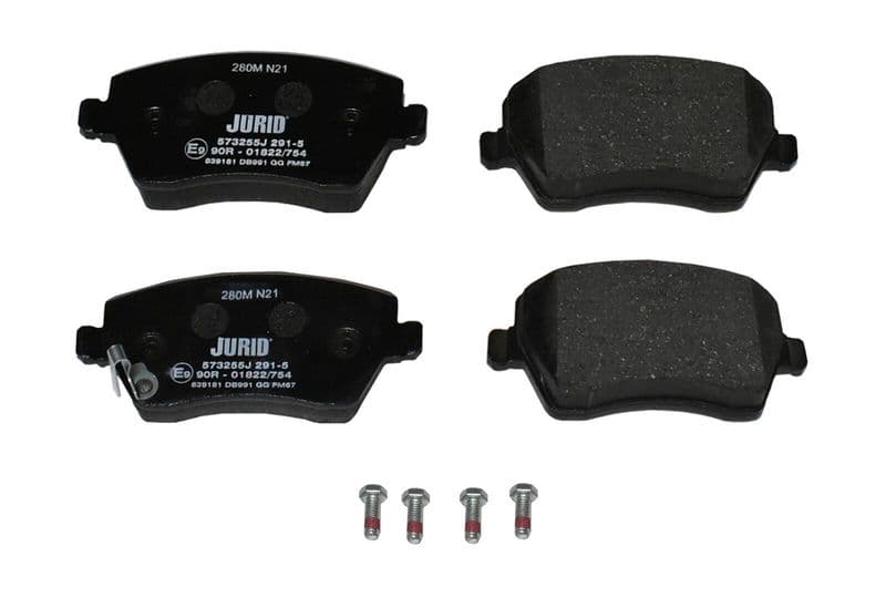 set placute frana,frana disc JURID 573255J