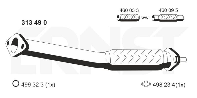 Racord evacuare ERNST 313490