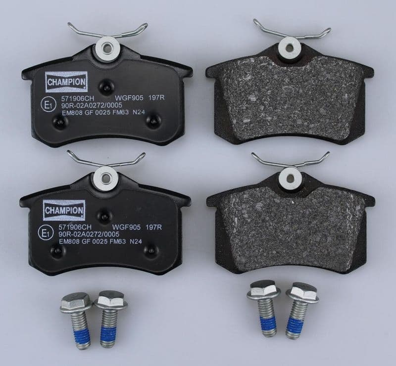 set placute frana,frana disc CHAMPION 571906CH