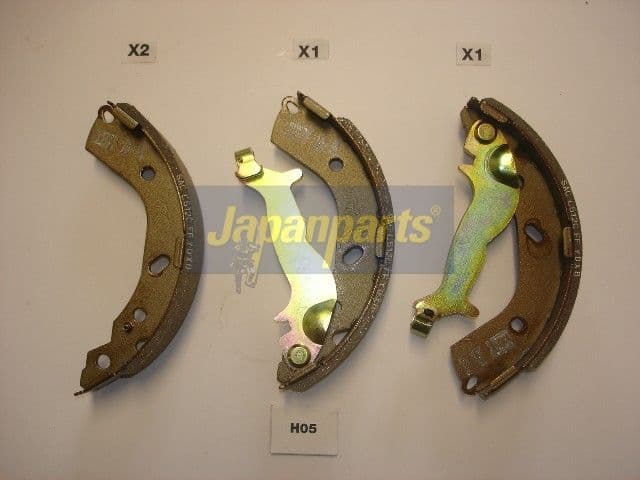 Set saboti frana JAPANPARTS GF-H05AF
