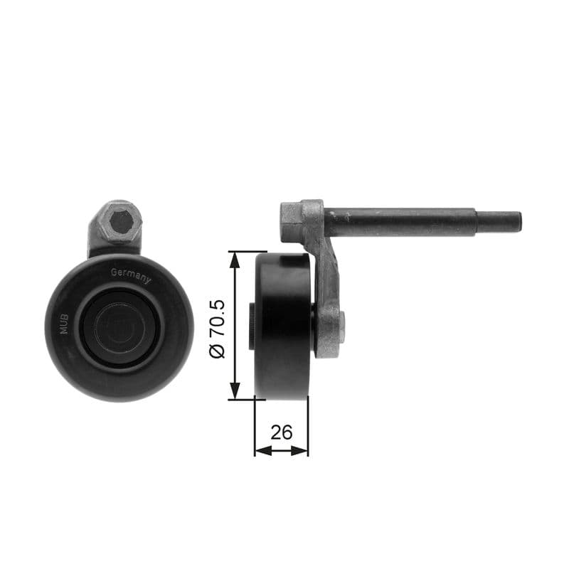 Intinzator curea, curea distributie GATES DriveAlign™ T39000