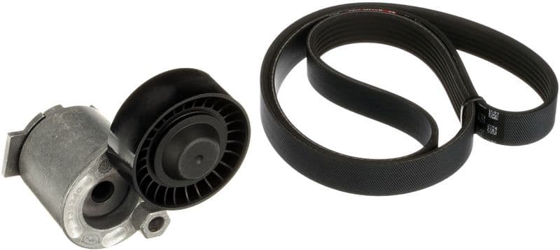 Set curea transmisie cu caneluri GATES Micro-V® K016PK1175
