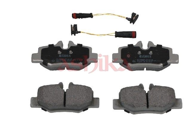 set placute frana,frana disc ASHIKA 51-00-0529