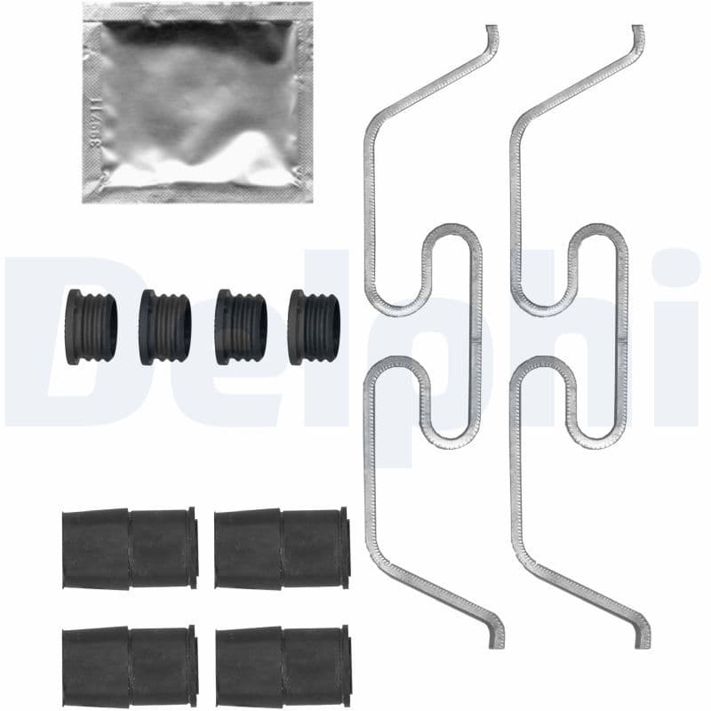 Set accesorii, placute frana DELPHI LX0719