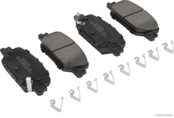 set placute frana,frana disc HERTH+BUSS JAKOPARTS J3614022